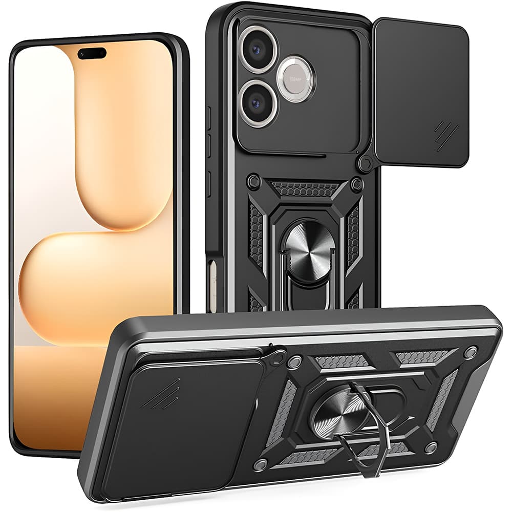 Kryt Techsuit CamShield Series pro Honor 600 Lite černý - náhled 1