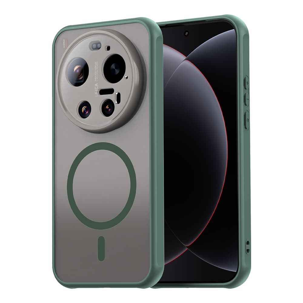 Kryt Techsuit HaloFrost II MagSafe pro Xiaomi 17 Ultra zelený - náhled 1