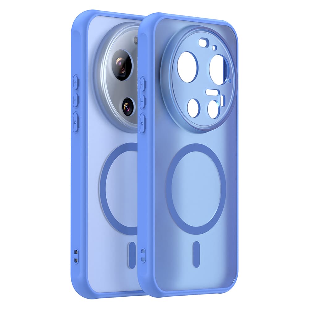 Kryt Techsuit HaloFrost II MagSafe pro Xiaomi 17 Ultra světle modrý - náhled 1