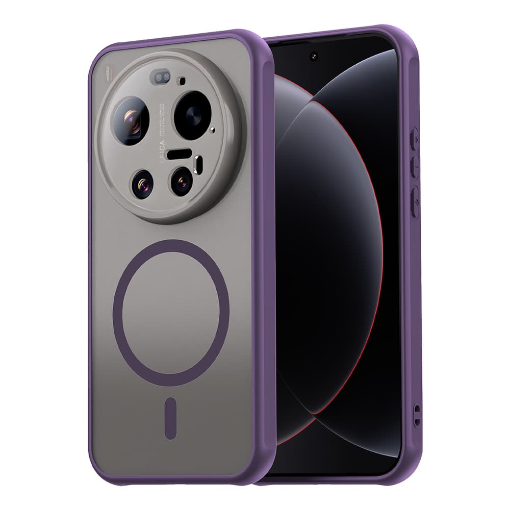 Kryt Techsuit HaloFrost II MagSafe pro Xiaomi 17 Ultra fialový - náhled 1