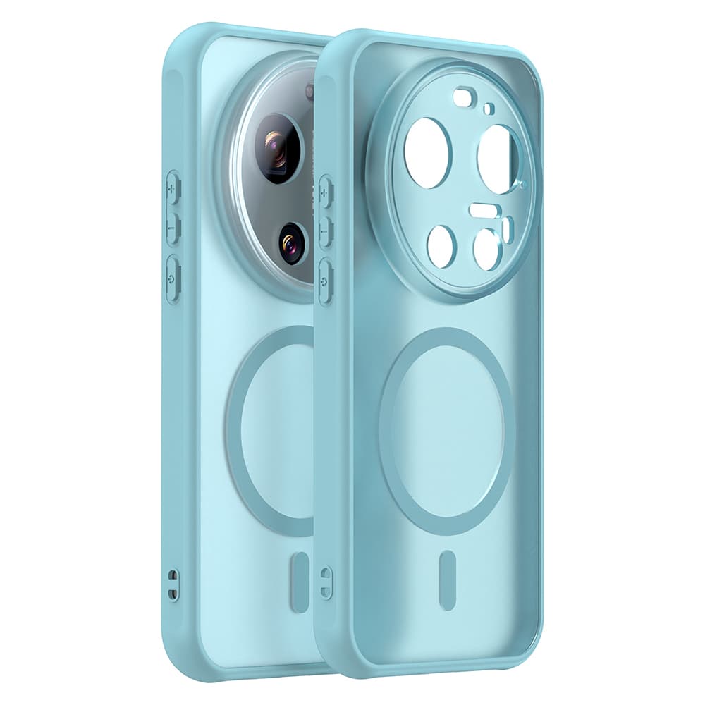 Kryt Techsuit HaloFrost II MagSafe pro Xiaomi 17 Ultra mentolově zelený - náhled 1