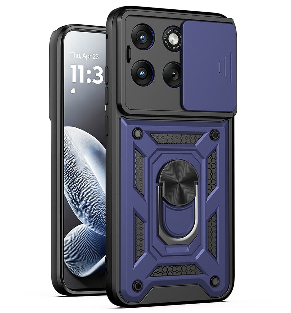 Kryt Techsuit CamShield Series pro Motorola Edge 70 Fusion modrý - náhled 1