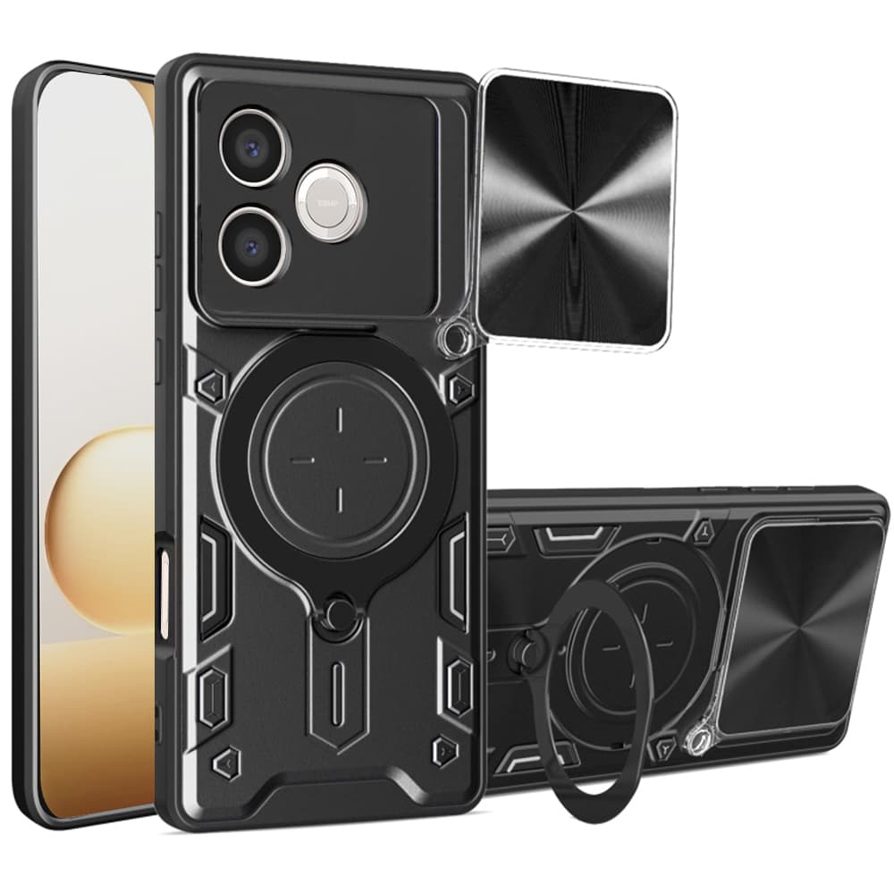Kryt Techsuit CamGuard Pro pro Honor 600 Lite černý - náhled 1