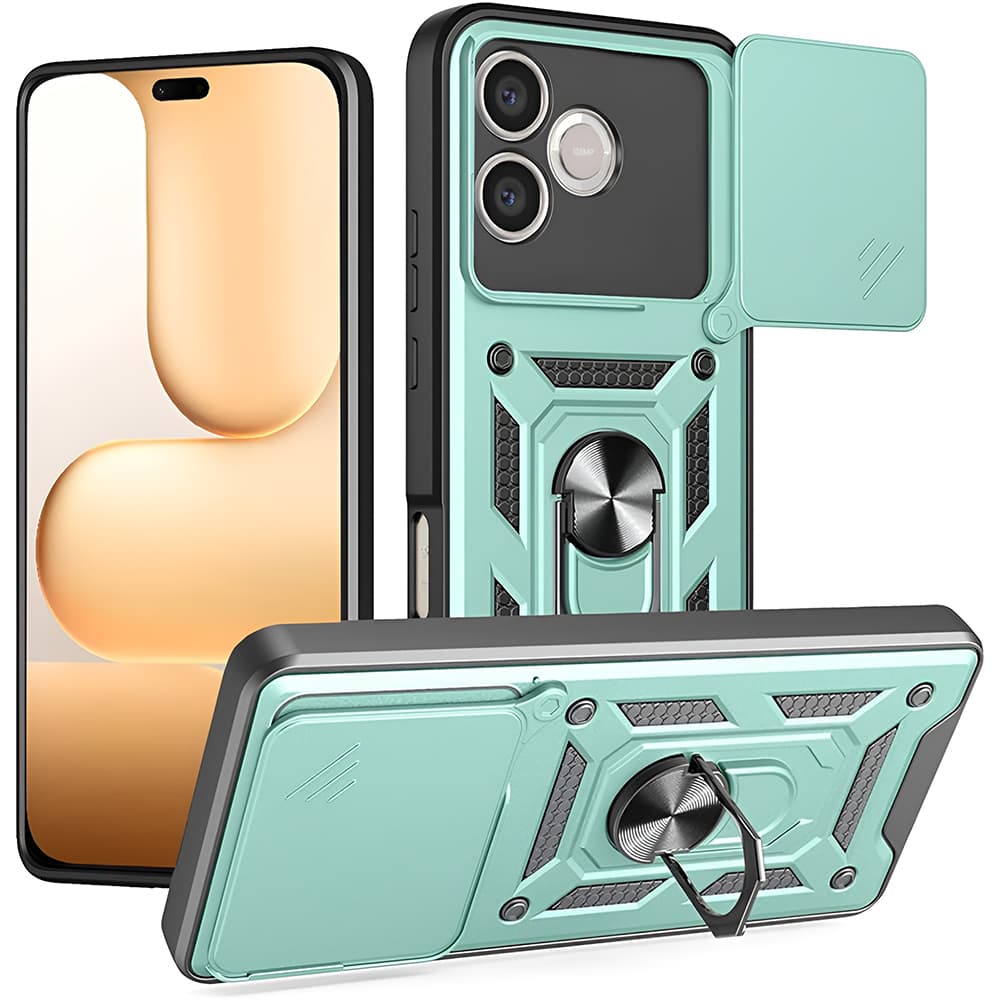 Kryt Techsuit CamShield Series pro Honor 600 Lite zelený - náhled 1