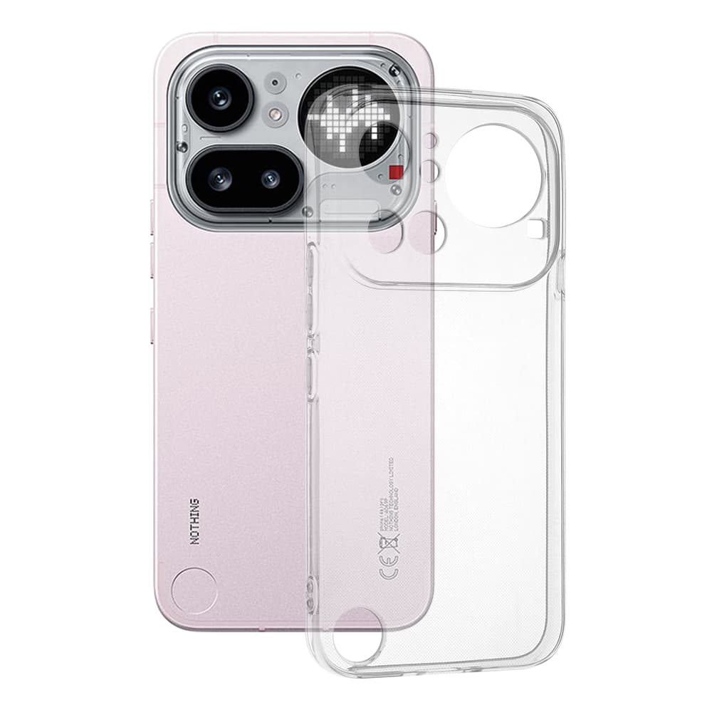 Kryt Techsuit Clear Silicone Nothing Phone (4a) Pro průhledný - náhled 1