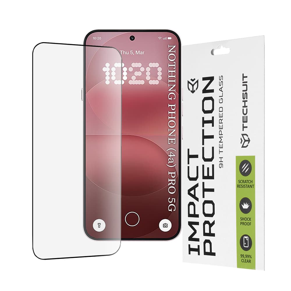 Ochranné sklo Techsuit 111D Full Cover / Full Glue Glass Nothing Phone (4a) Pro černé - náhled 1