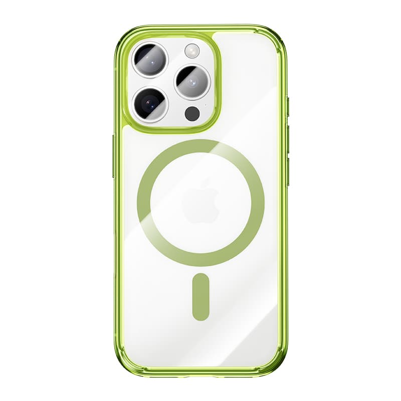 Magnetický kryt Benks Lucent Pro pro Apple iPhone 16 Pro zelený - náhled 1