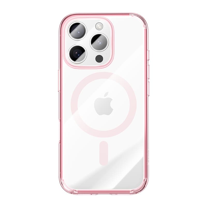 Magnetický kryt Benks Lucent Pro pro Apple iPhone 16 Pro růžový - náhled 1
