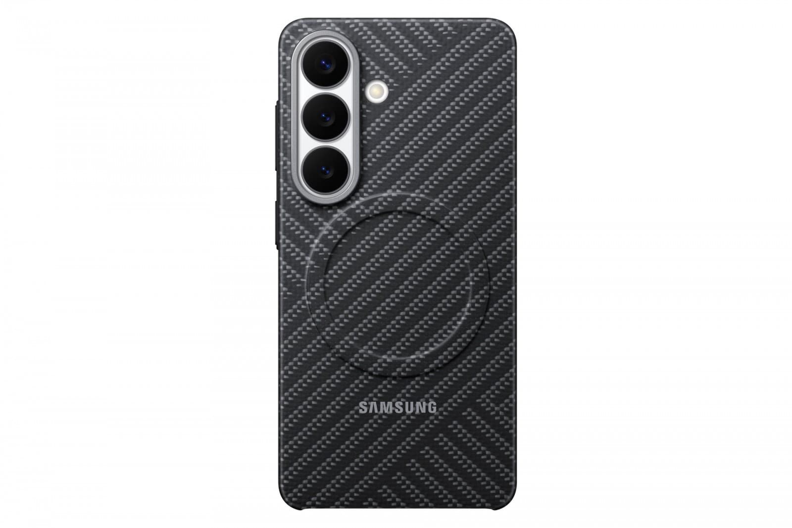 Kryt magnetický Samsung Carbon (EF-KS942SSE) pro Galaxy S26 šedý - náhled 1