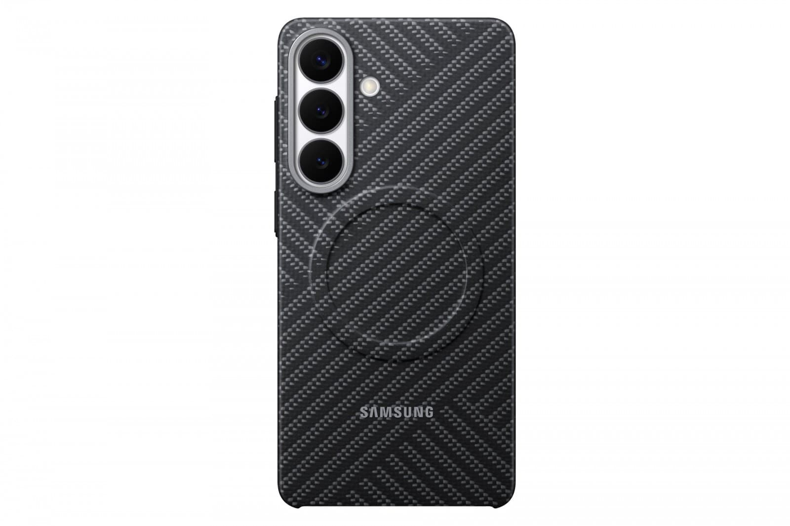 Kryt magnetický Samsung Carbon (EF-KS947SSE) pro Galaxy S26+ šedý - náhled 1