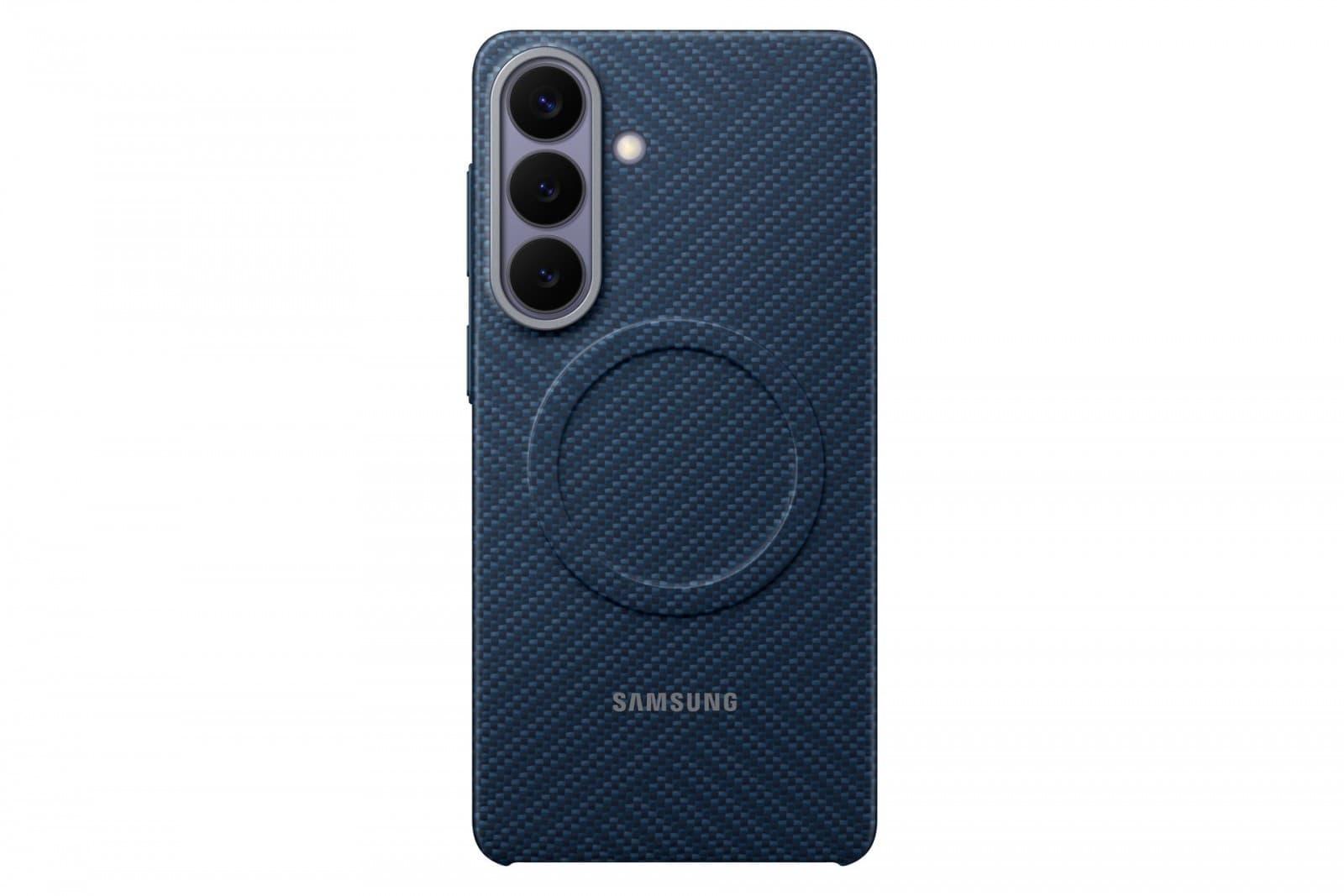 Kryt magnetický Samsung Carbon (EF-KS947SCE) pro Galaxy S26+ tmavě modrý - náhled 1