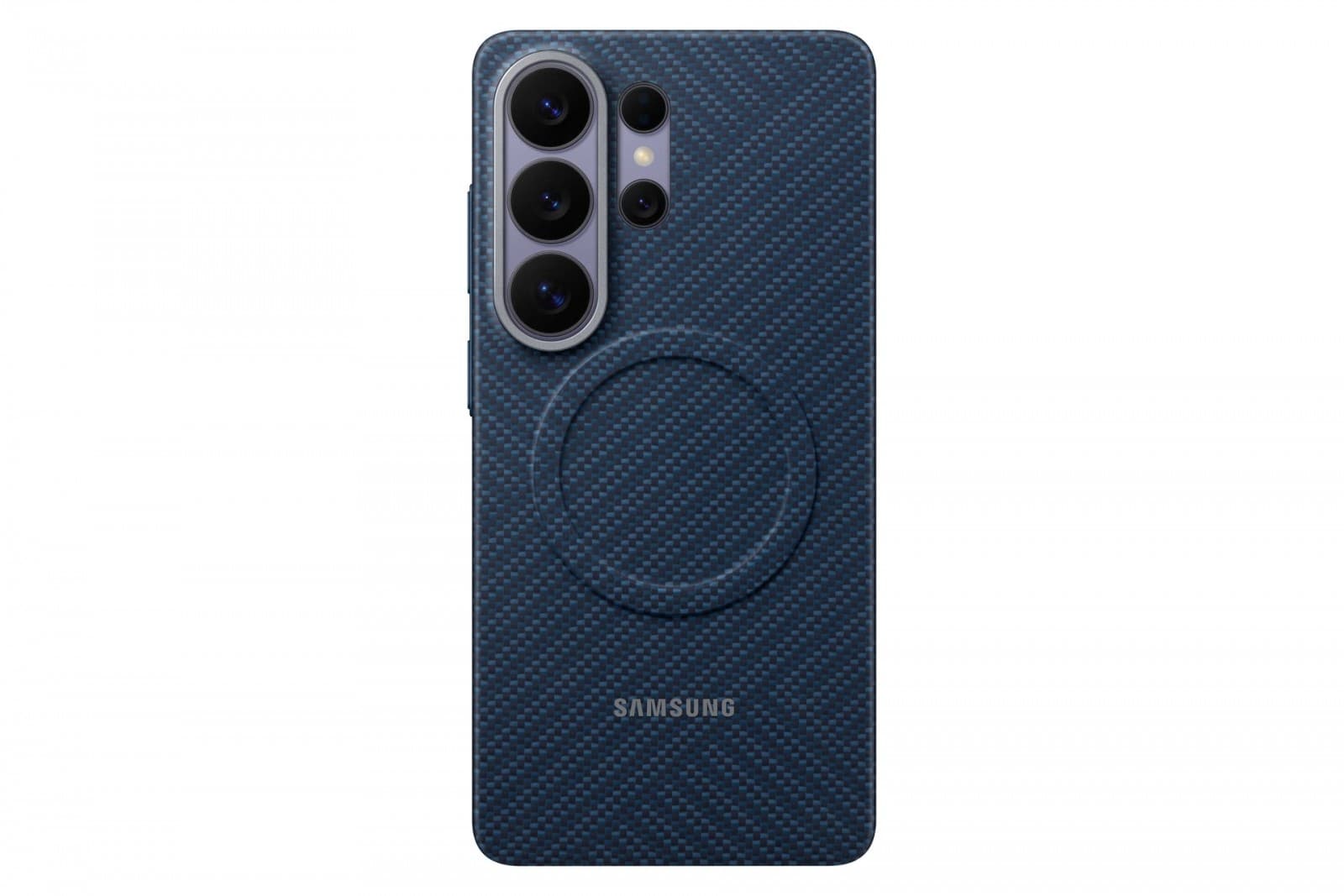 Kryt magnetický Samsung Carbon (EF-KS948SCE) pro Galaxy S26 Ultra tmavě modrý - náhled 1