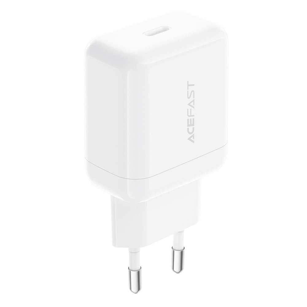 Síťová nabíječka Acefast - Wall Charger (A130) - Fast Charging, GaN, Type-C, PD20W - bílá - náhled 1