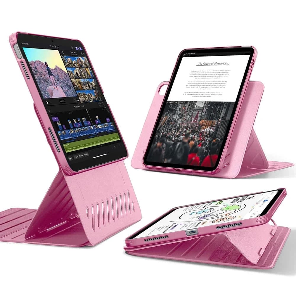 Pouzdro na tablet ESR - Shift Magnetic - iPad 10 (2022) 10.9 / 11 (2025) / 12 (2026) - růžové