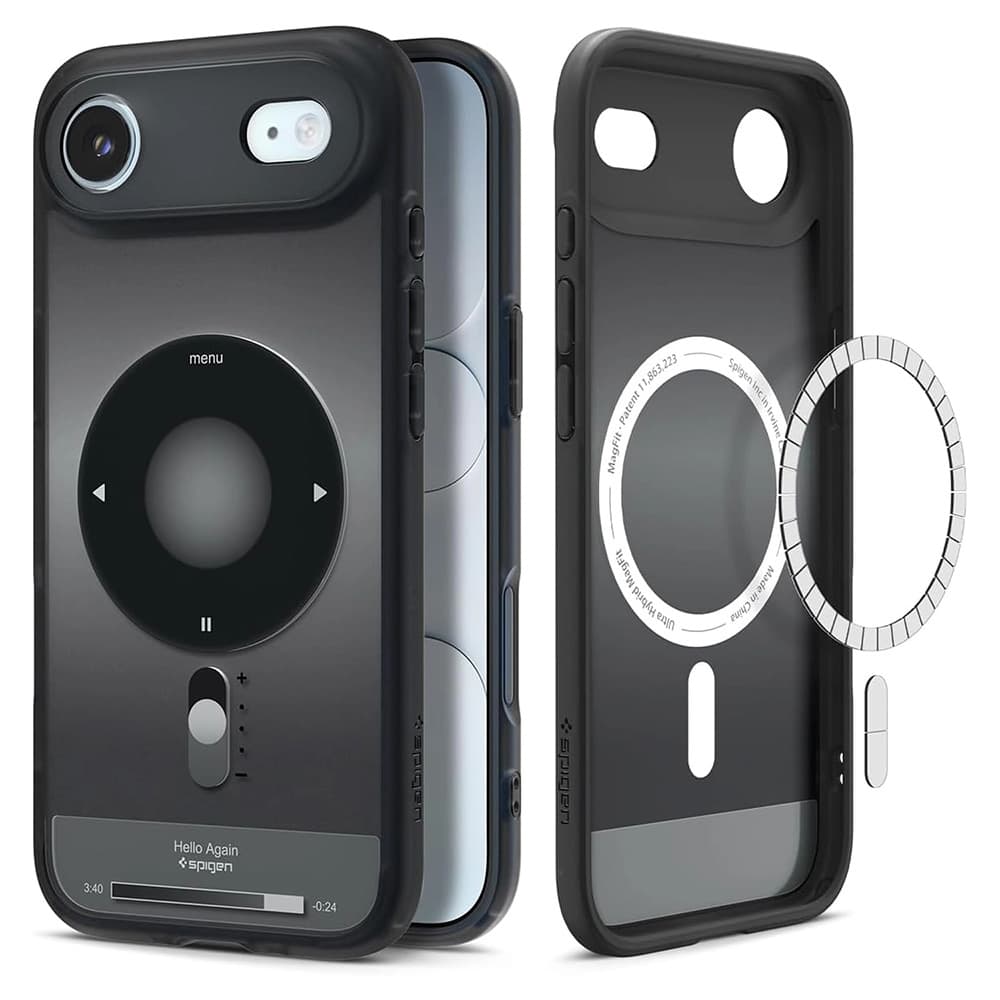 Kryt Spigen - Ultra Hybrid Classic MagSafe (ACS10323) - iPhone 17 Air - černý - náhled 1