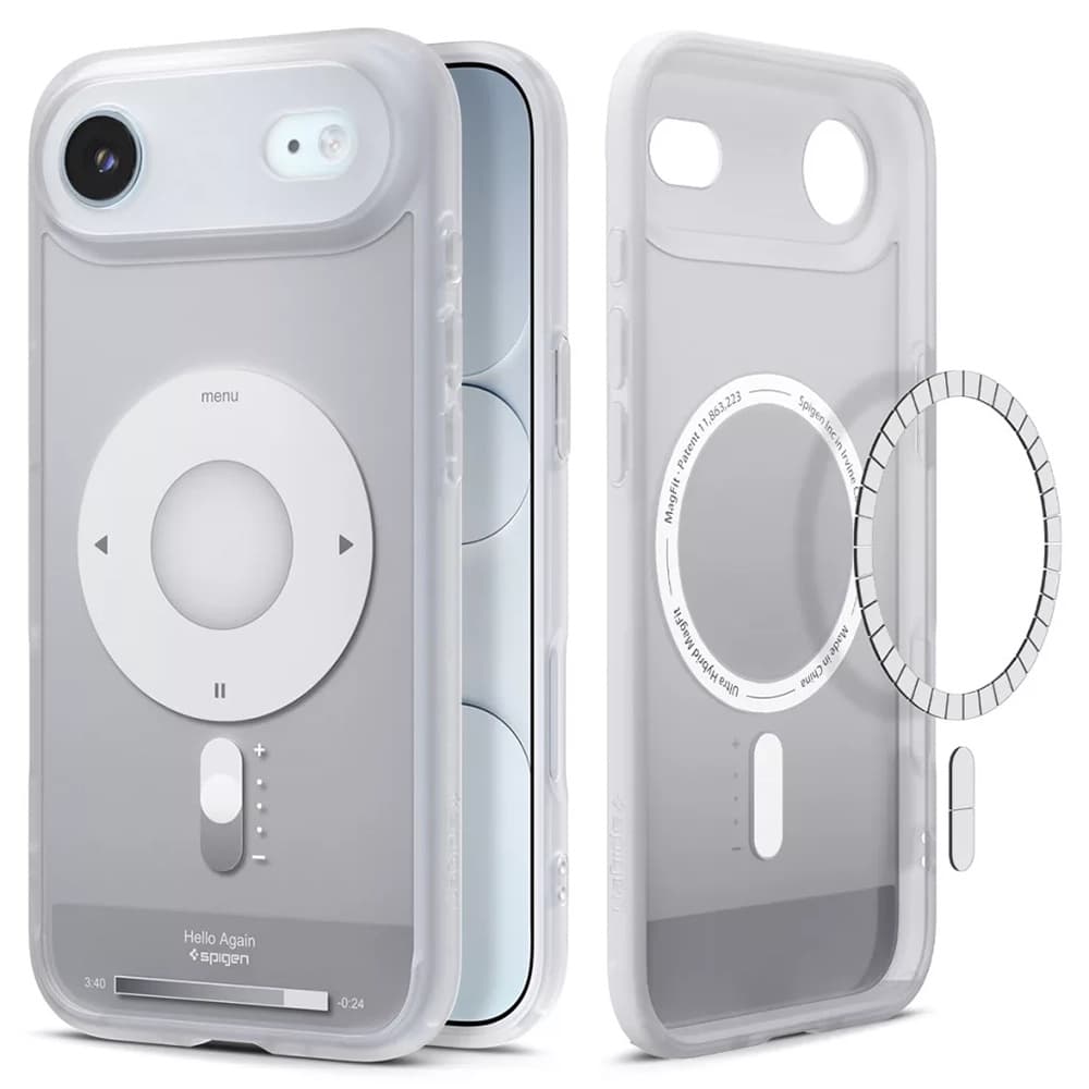 Kryt Spigen - Ultra Hybrid Classic MagSafe (ACS10322) - iPhone 17 Air - stříbrný - náhled 1