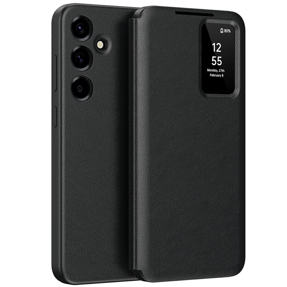 Pouzdro Techsuit - SmartView Series - Samsung Galaxy A57 5G - černé - náhled 1