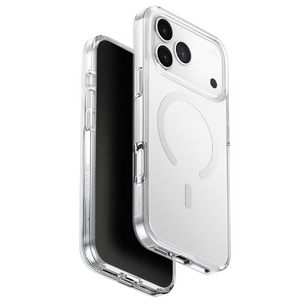 Kryt UNIQ - Clario MagClick™ Eco-Friendly Case - iPhone 17 Pro Max - průhledný - náhled 1