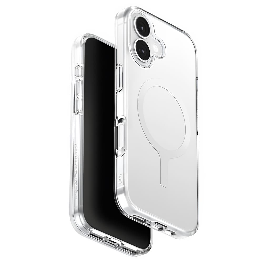 Kryt UNIQ - Clario MagClick™ Eco-Friendly Case - iPhone 17 - průhledný - náhled 1