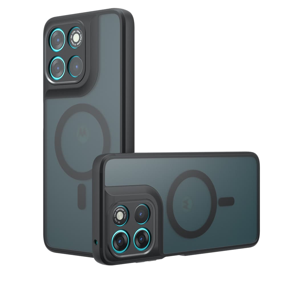 Kryt Techsuit - PureFrost MagSafe - Motorola Moto G77 / G67 - matně černý - náhled 1