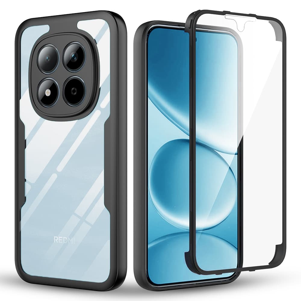 Kryt Techsuit - ColorVerse 360 Series + Screen Protector - Xiaomi Redmi Note 15 Pro 4G - černý - náhled 1