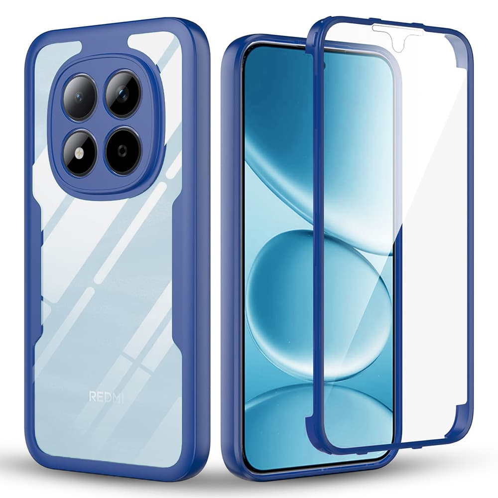 Kryt Techsuit - ColorVerse 360 Series + Screen Protector - Xiaomi Redmi Note 15 Pro 4G - modrý - náhled 1