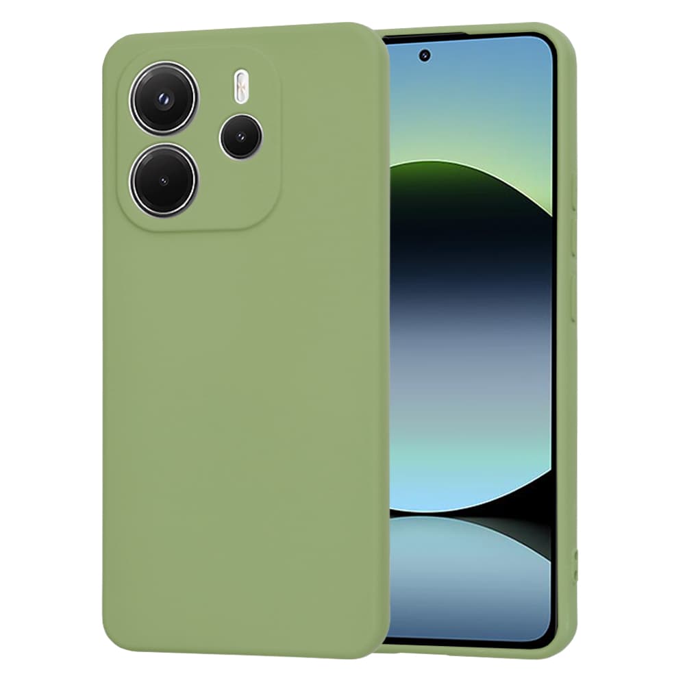 Kryt Techsuit - SoftFlex - Xiaomi Redmi Note 14 4G (Standard) - zelený - náhled 1