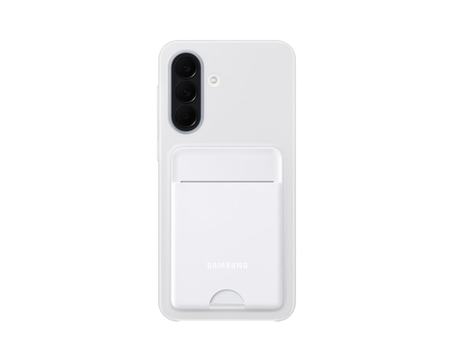Kryt Samsung Card Slot pro Galaxy A37 světle šedý