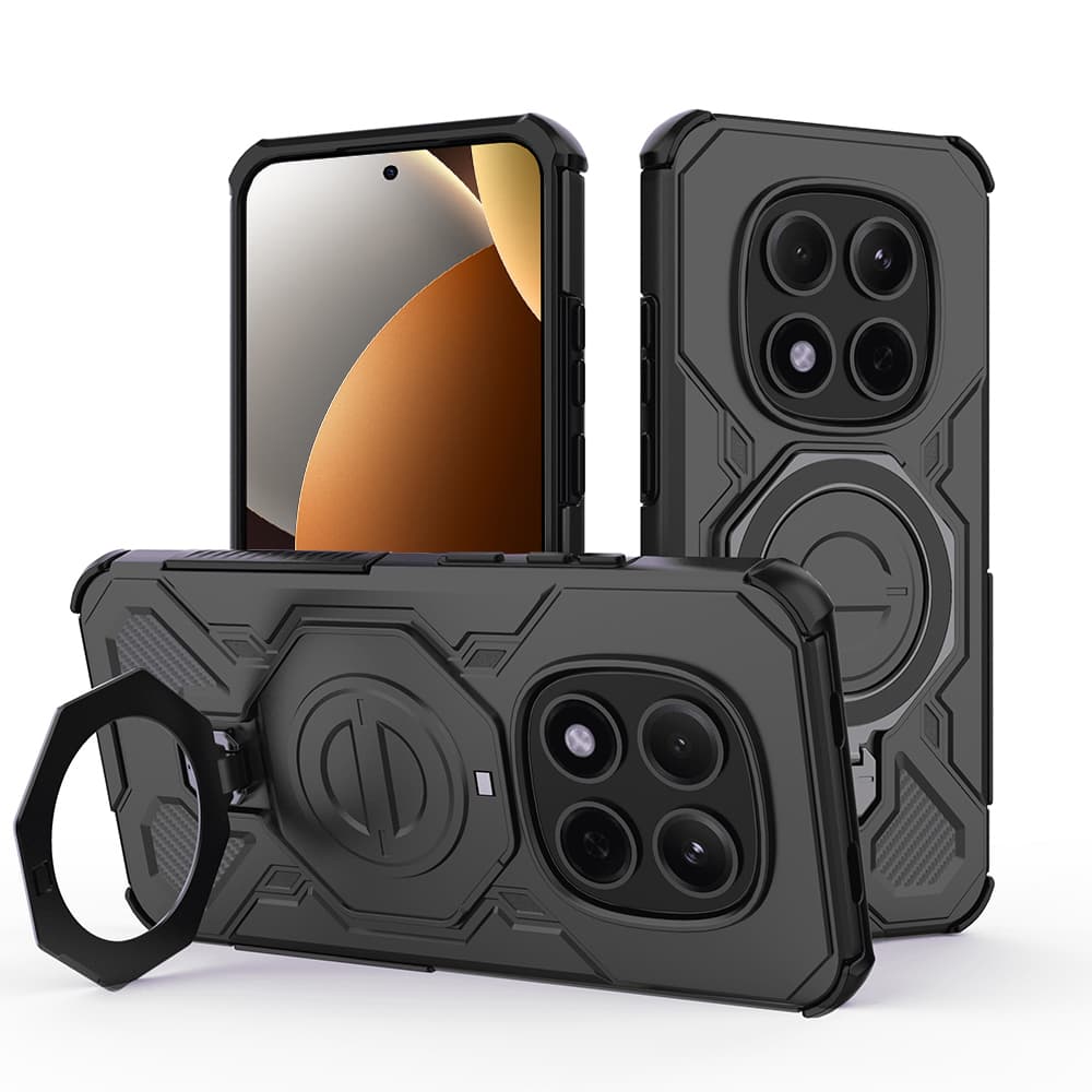 Kryt Techsuit Carbon Shield PRO pro Xiaomi Redmi Note 15 Pro+ 5G / Poco M8 Pro 5G černý - náhled 1