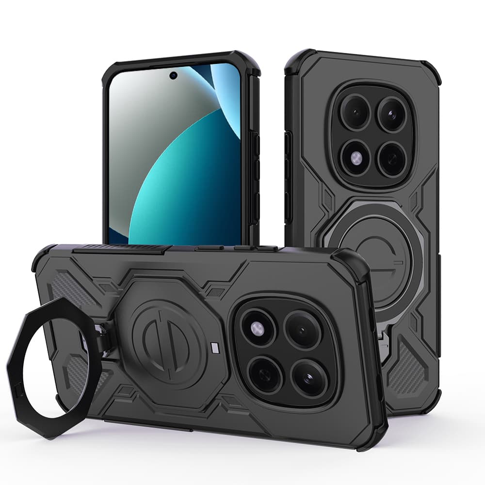 Kryt Techsuit Carbon Shield PRO pro Xiaomi Redmi Note 15 Pro 5G černý - náhled 1