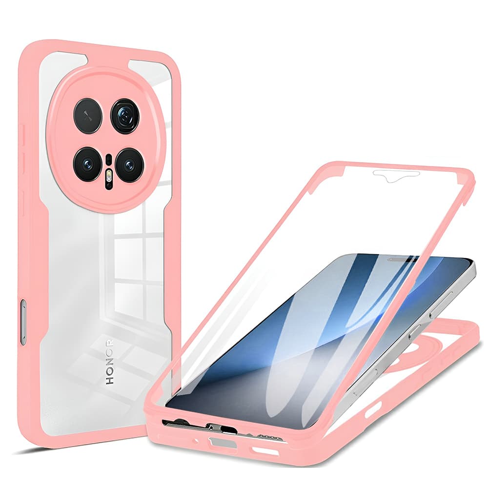 360° kryt Techsuit ColorVerse pro Honor Magic8 Pro růžový - náhled 1