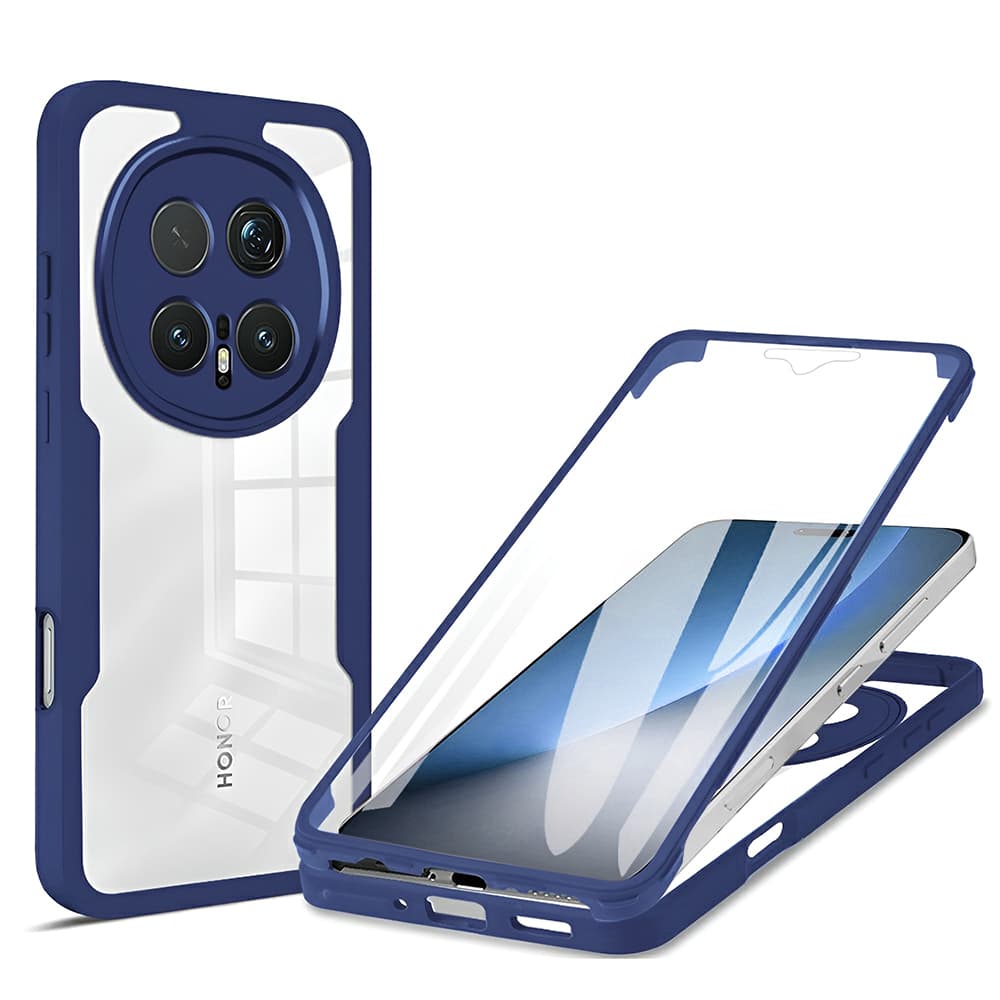 360° kryt Techsuit ColorVerse pro Honor Magic8 Pro modrý - náhled 1