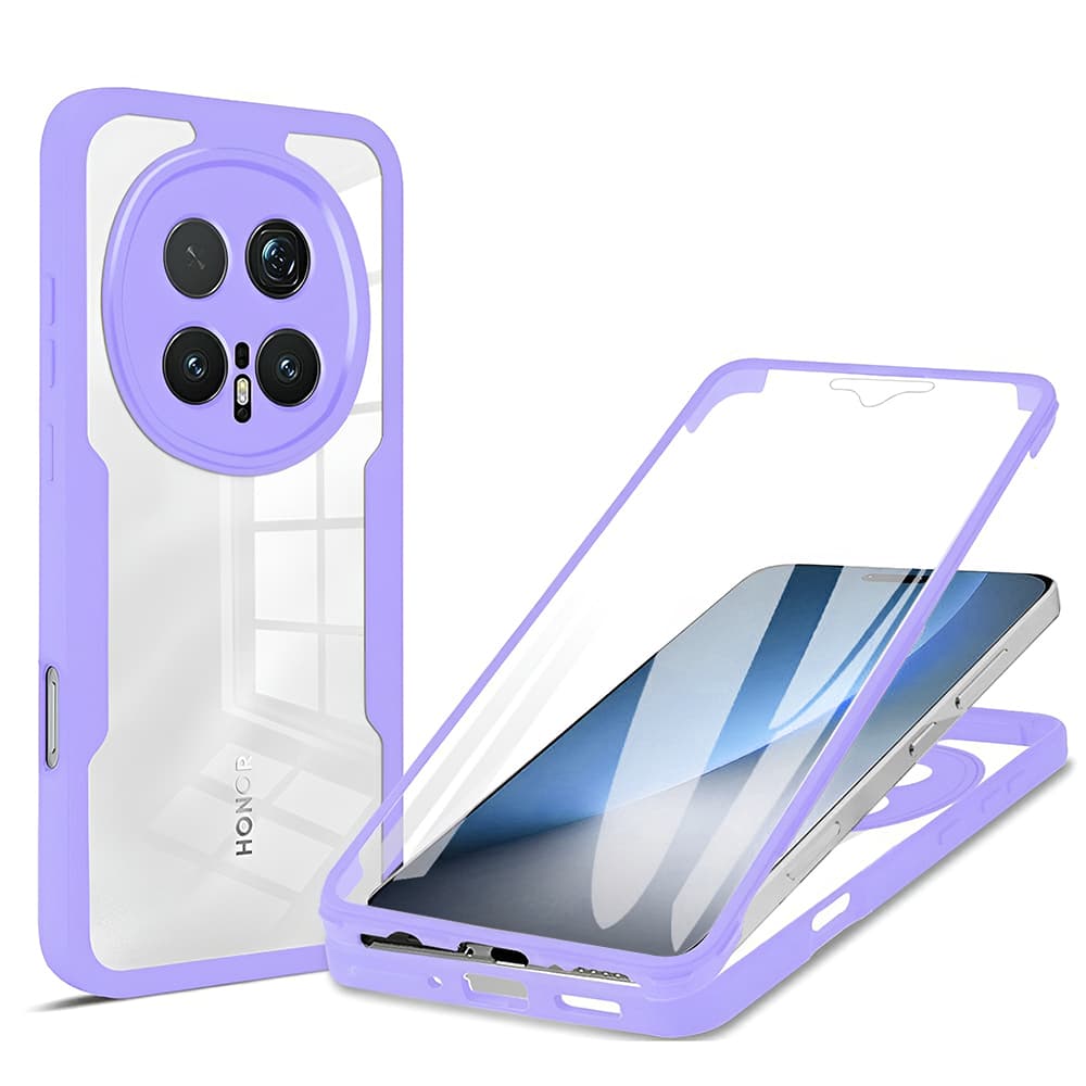360° kryt Techsuit ColorVerse pro Honor Magic8 Pro fialový - náhled 1