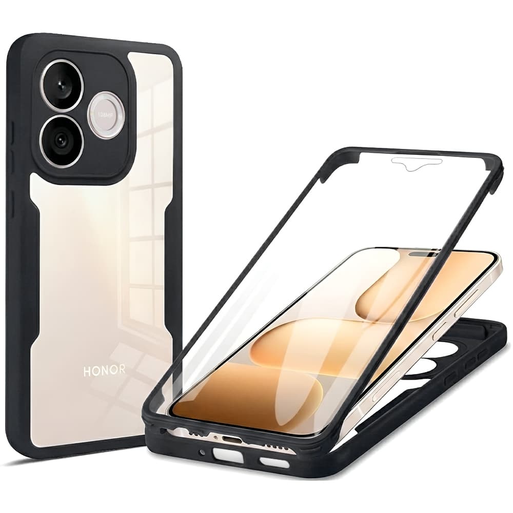 Ochranný set Techsuit ColorVerse 360 Series pro Honor 600 Lite černý - náhled 1