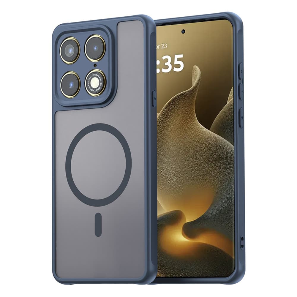 Kryt Techsuit HaloFrost II MagSafe pro Motorola Signature námořnicky modrý - náhled 1