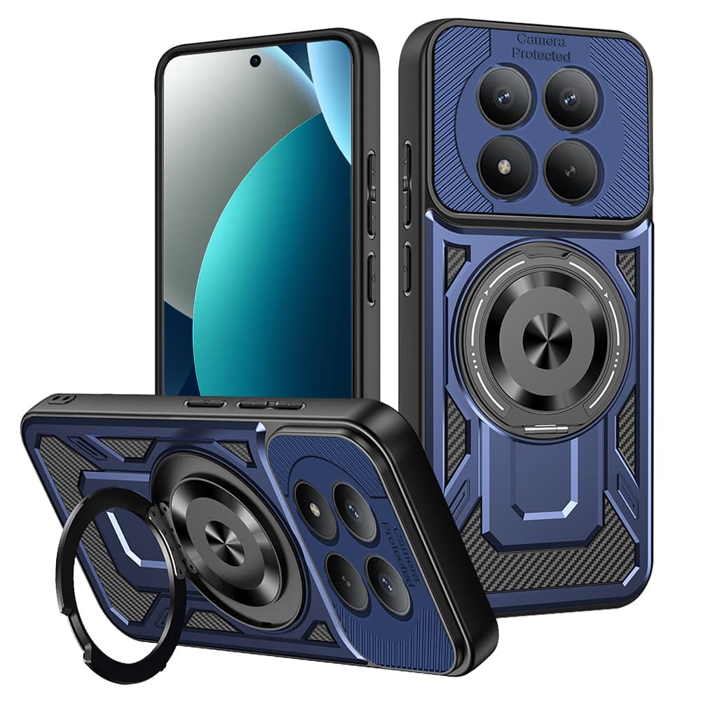 Kryt Techsuit RuggedCam pro Xiaomi Redmi Note 15 Pro 4G modrý - náhled 1