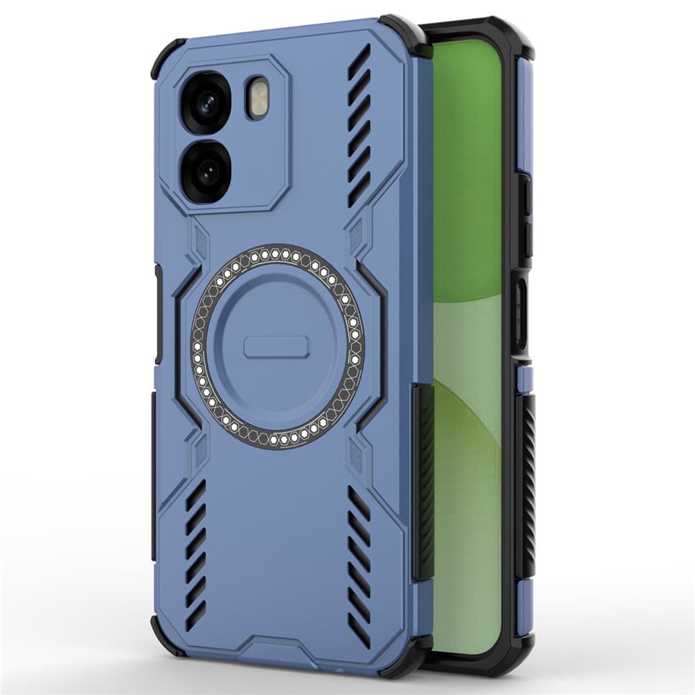 Odolný kryt Techsuit ArmorMag pro Oppo A6 4G modrý - náhled 1