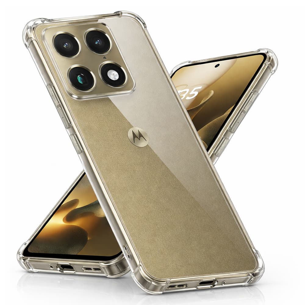 Průhledný kryt Techsuit Shockproof Clear Silicone pro Motorola Signature čirý - náhled 1