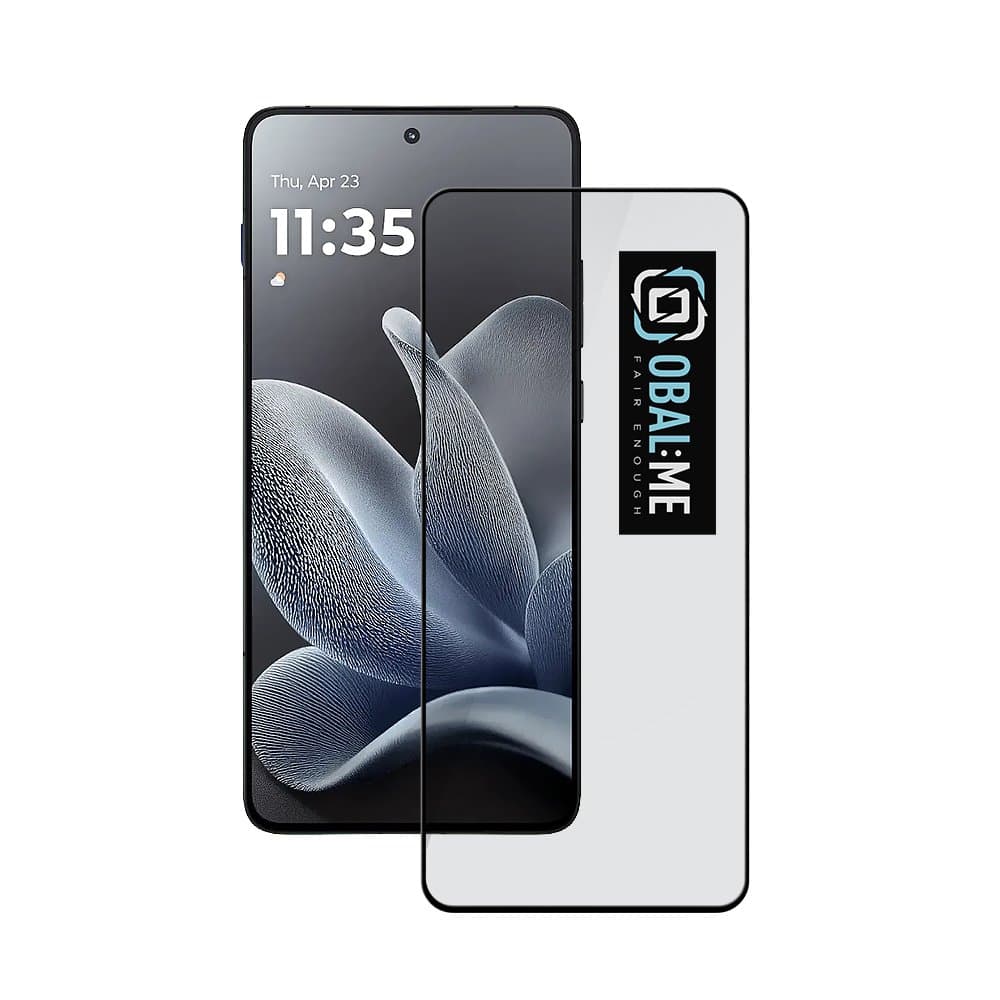Tvrzené sklo OBAL:ME 5D pro Motorola Edge 70 černé - náhled 1
