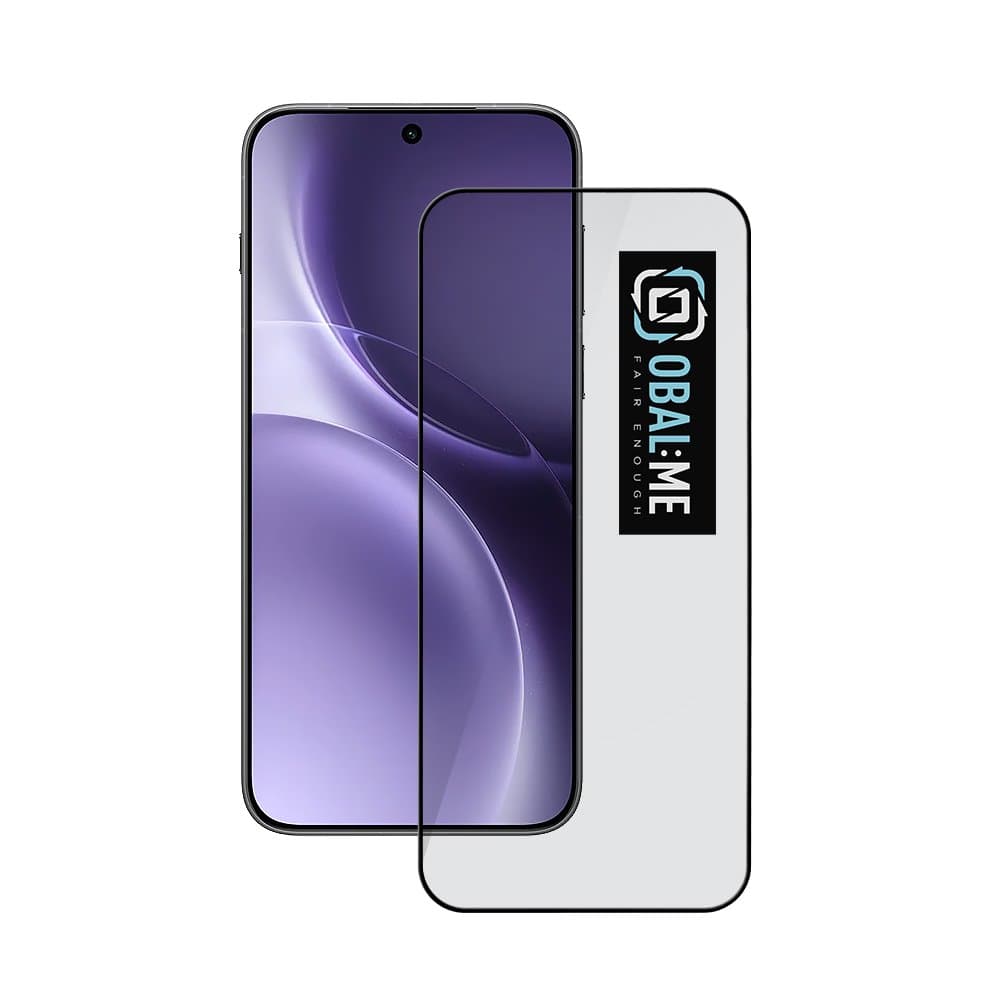 Tvrzené sklo OBAL:ME 5D pro Vivo X300 Pro černé - náhled 1
