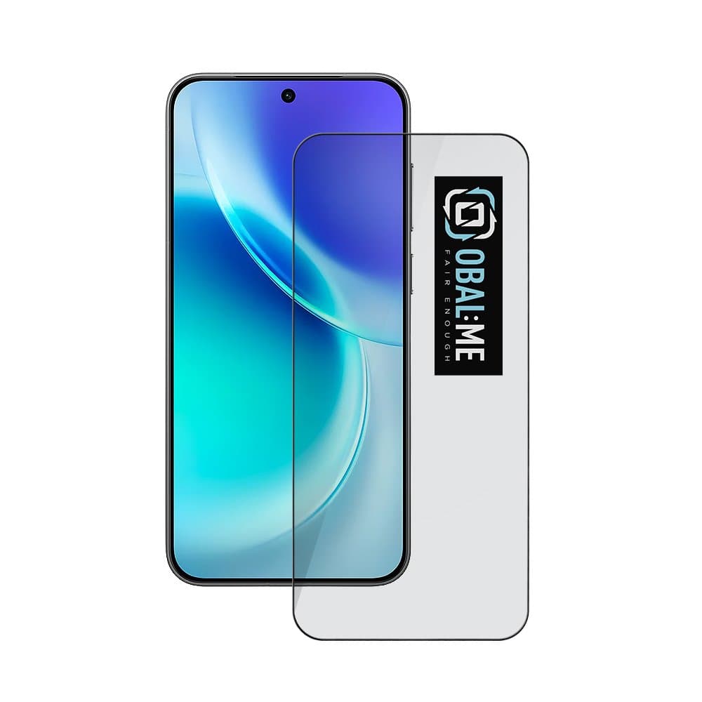 Tvrzené sklo OBAL:ME 5D pro Vivo X300 černé - náhled 1