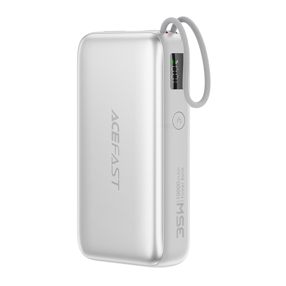 Powerbanka Acefast M32 35W 10000mAh stříbrná - náhled 1