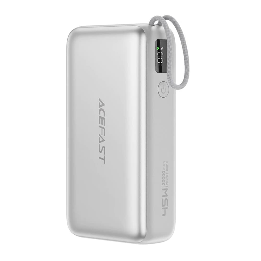 Powerbanka Acefast M34 45W 20000mAh stříbrná - náhled 1