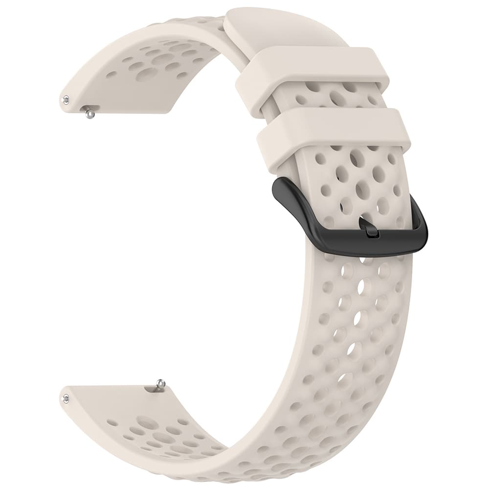 Řemínek 22mm Techsuit Watchband W083 bílý - náhled 1