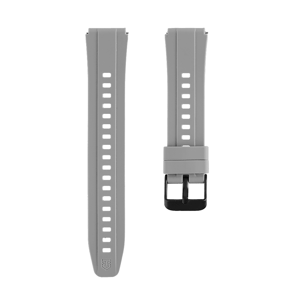 Řemínek Tactical Quick Release silikonový 18mm šedý - náhled 1