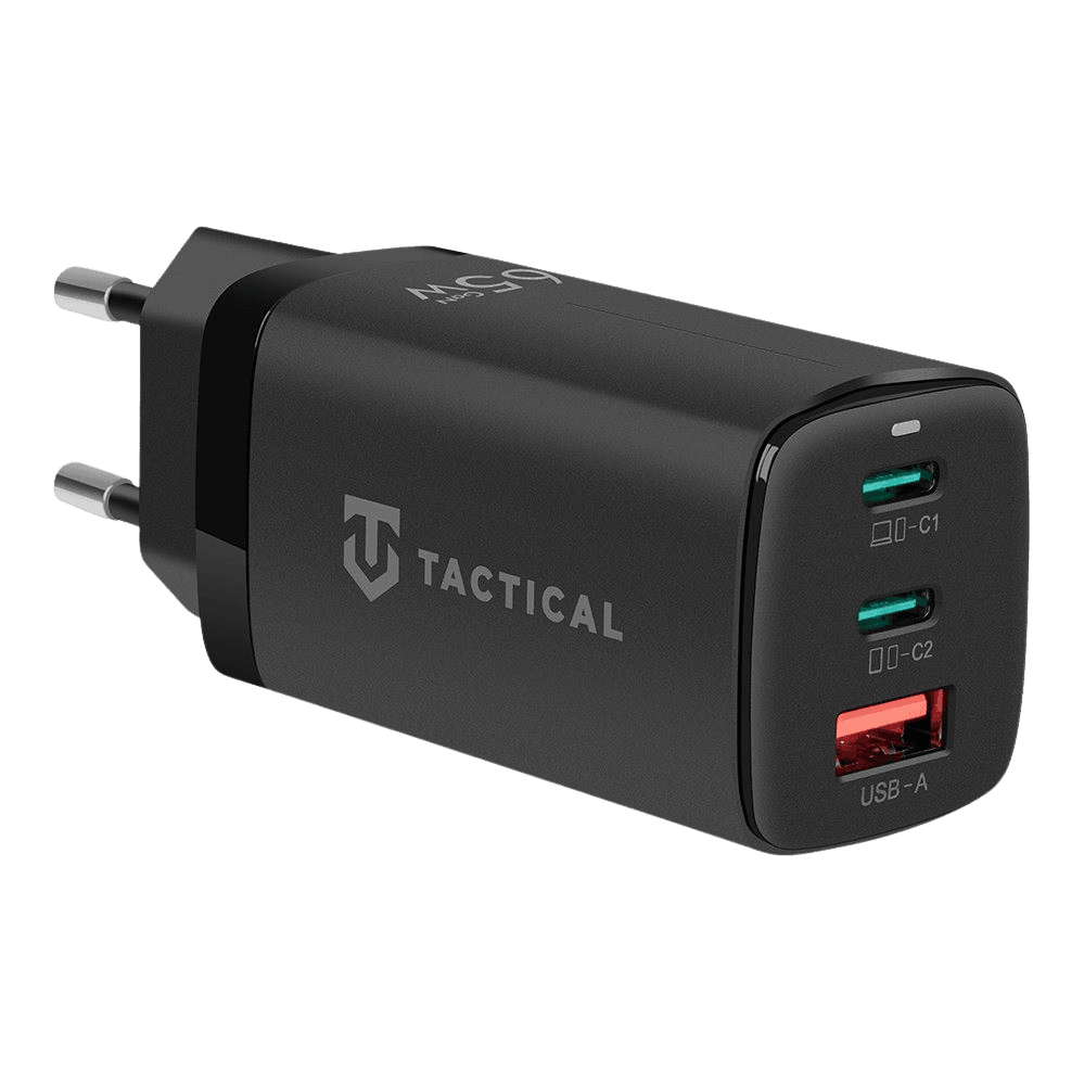 Adaptér Tactical FlashBang 2.0 GaN 65W černý - náhled 1