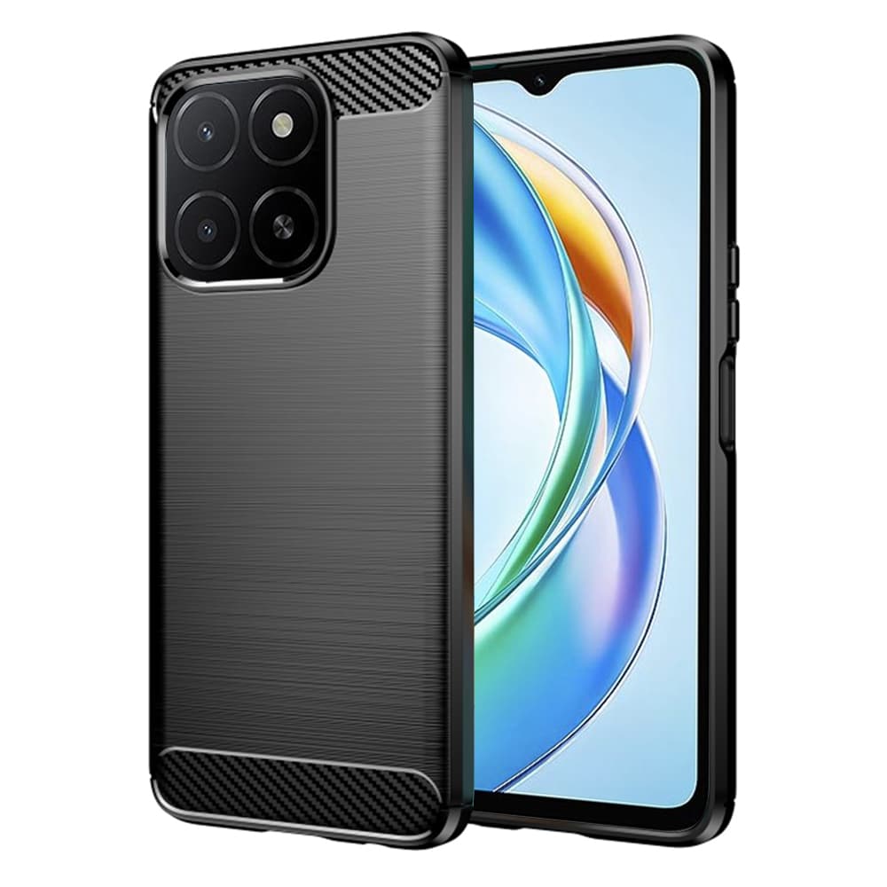 Kryt Techsuit Carbon Silicone pro Honor X5b černý - náhled 1