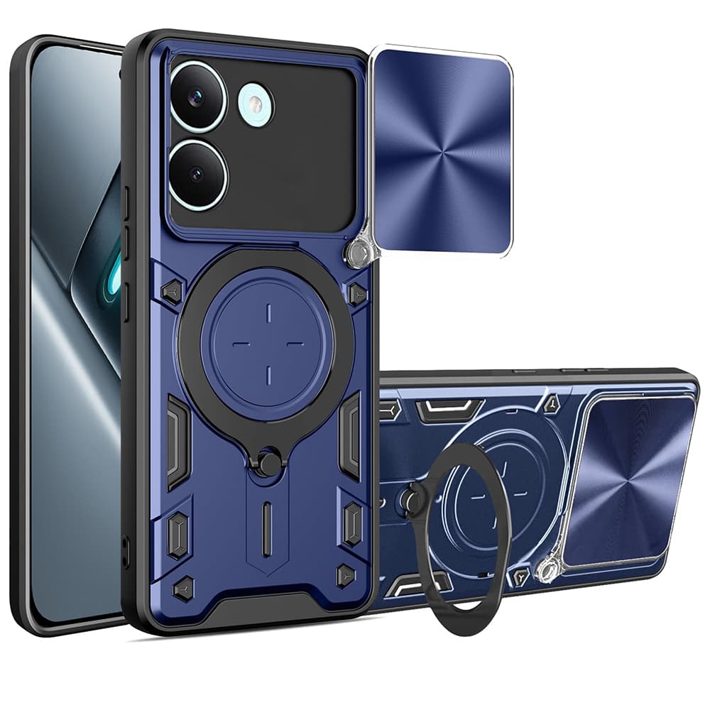 Kryt Techsuit CamGuard Pro pro Xiaomi Poco X8 Pro modrý - náhled 1