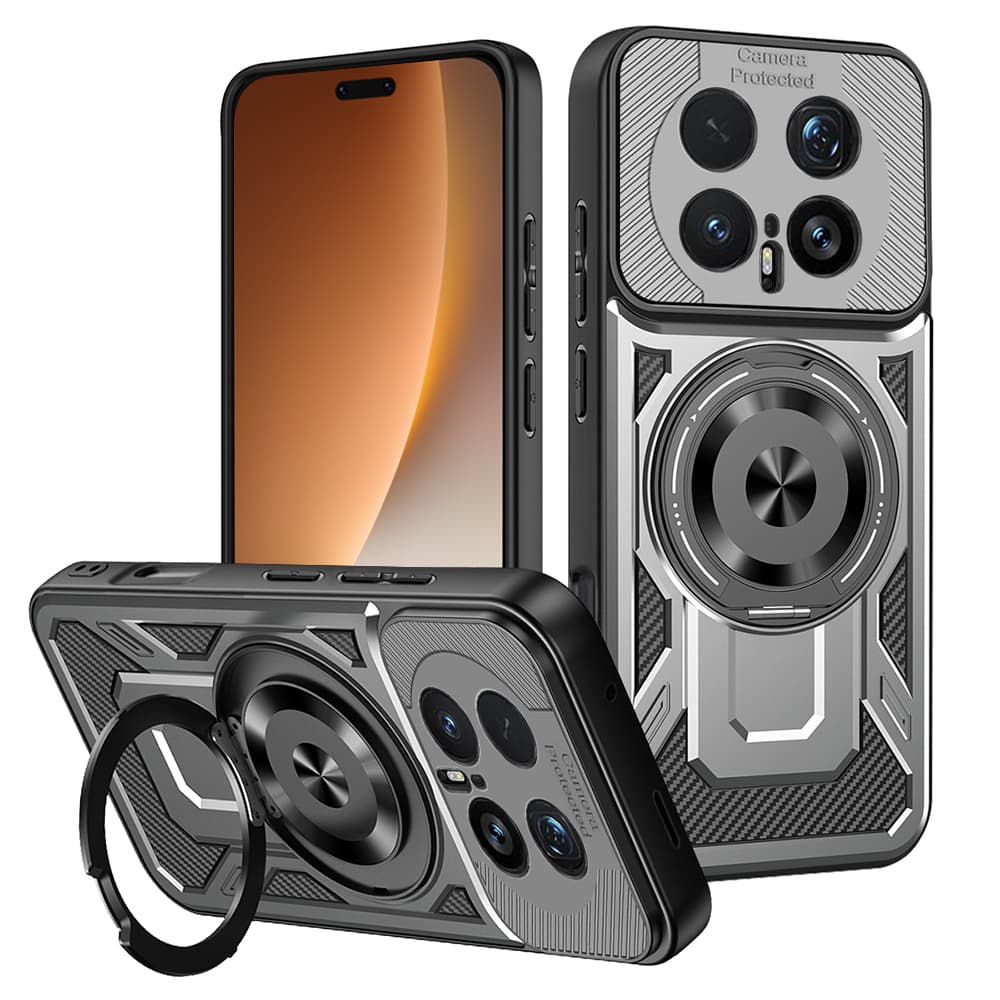Kryt Techsuit RuggedCam pro Honor Magic8 Pro šedý - náhled 1