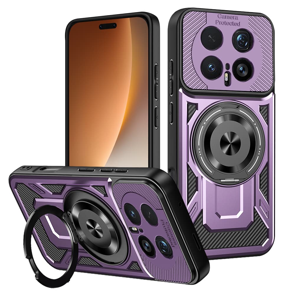Kryt Techsuit RuggedCam pro Honor Magic8 Pro fialový - náhled 1